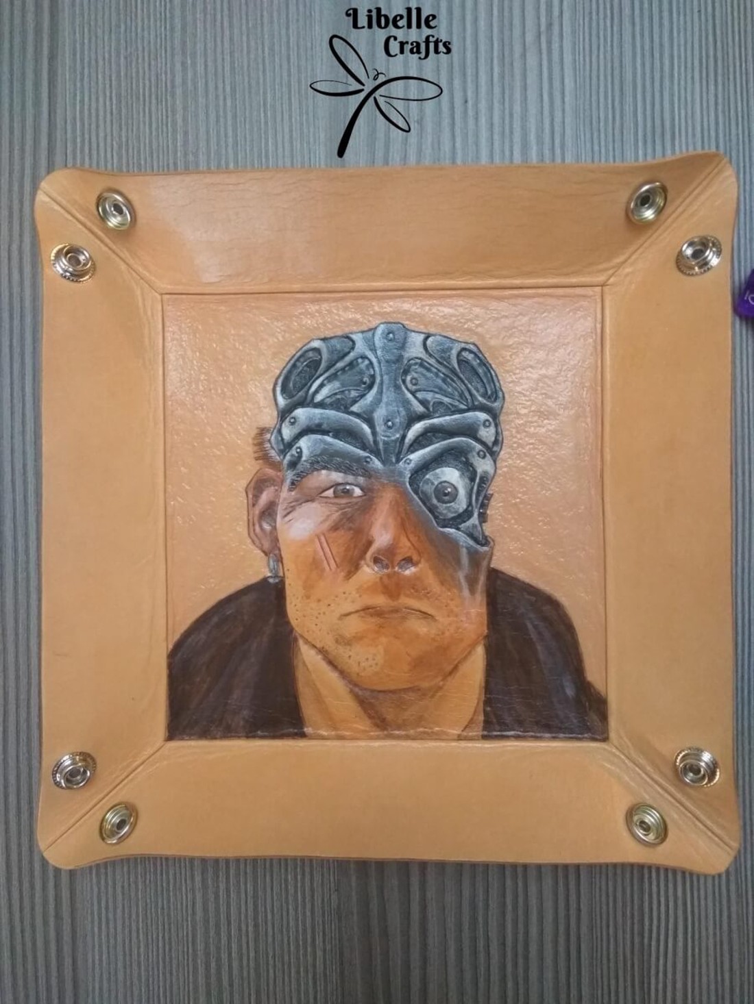 Cyborg kockadobó tálca - játék & sport - táblajáték és kártyajáték - társasjátékok - dobókocka - Meska.hu