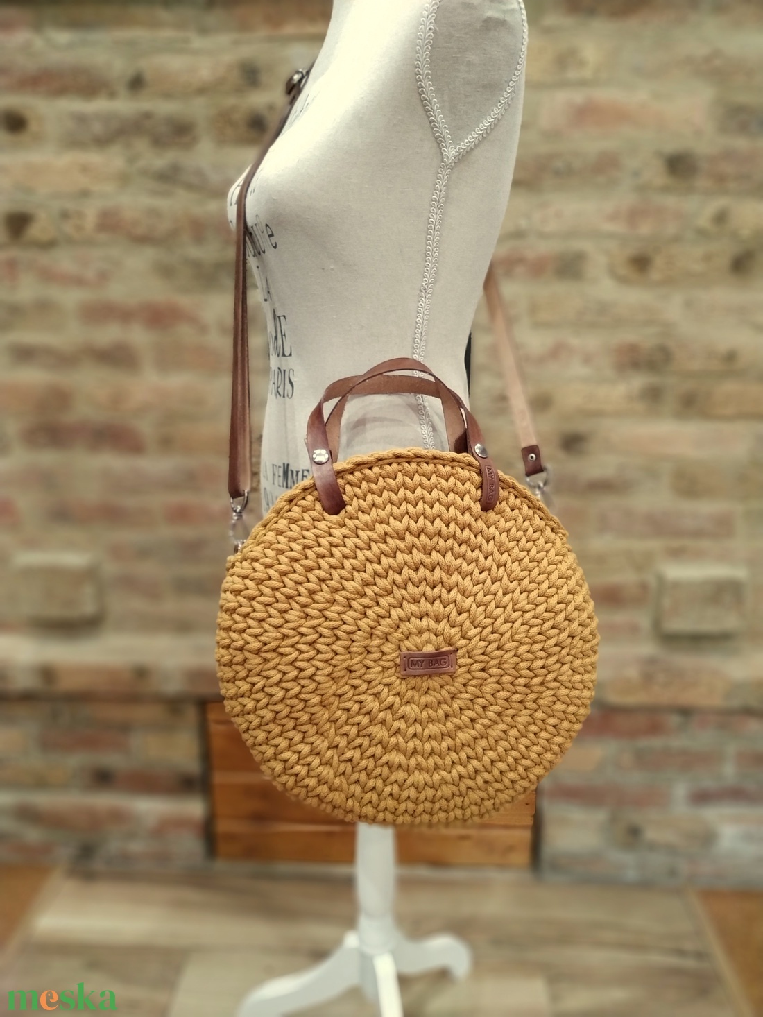 Horgolt női körtáska mustársárga színben - Crossbody - táska & tok - kézitáska & válltáska - vállon átvethető táska - Meska.hu Horgolt női körtáska mustársárga színben - Crossbody - táska & tok - kézitáska & válltáska - vállon átvethető táska - Meska.hu
