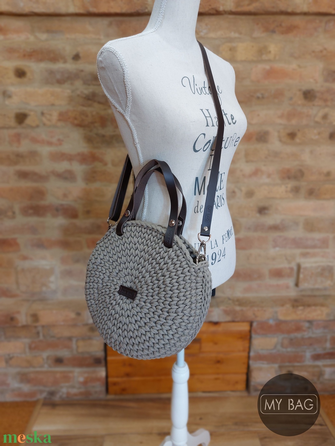 Horgolt női körtáska CAPUCCINO színben - Crossbody - táska & tok - kézitáska & válltáska - vállon átvethető táska - Meska.hu Horgolt női körtáska CAPUCCINO színben - Crossbody - táska & tok - kézitáska & válltáska - vállon átvethető táska - Meska.hu