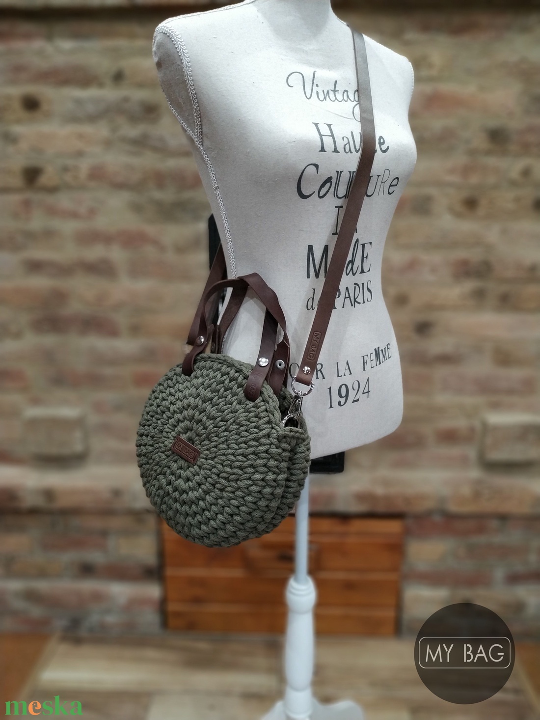Horgolt női körtáska - MINI - Crossbody - OLIVAZÖLD - táska & tok - kézitáska & válltáska - vállon átvethető táska - Meska.hu Horgolt női körtáska - MINI - Crossbody - OLIVAZÖLD - táska & tok - kézitáska & válltáska - vállon átvethető táska - Meska.hu