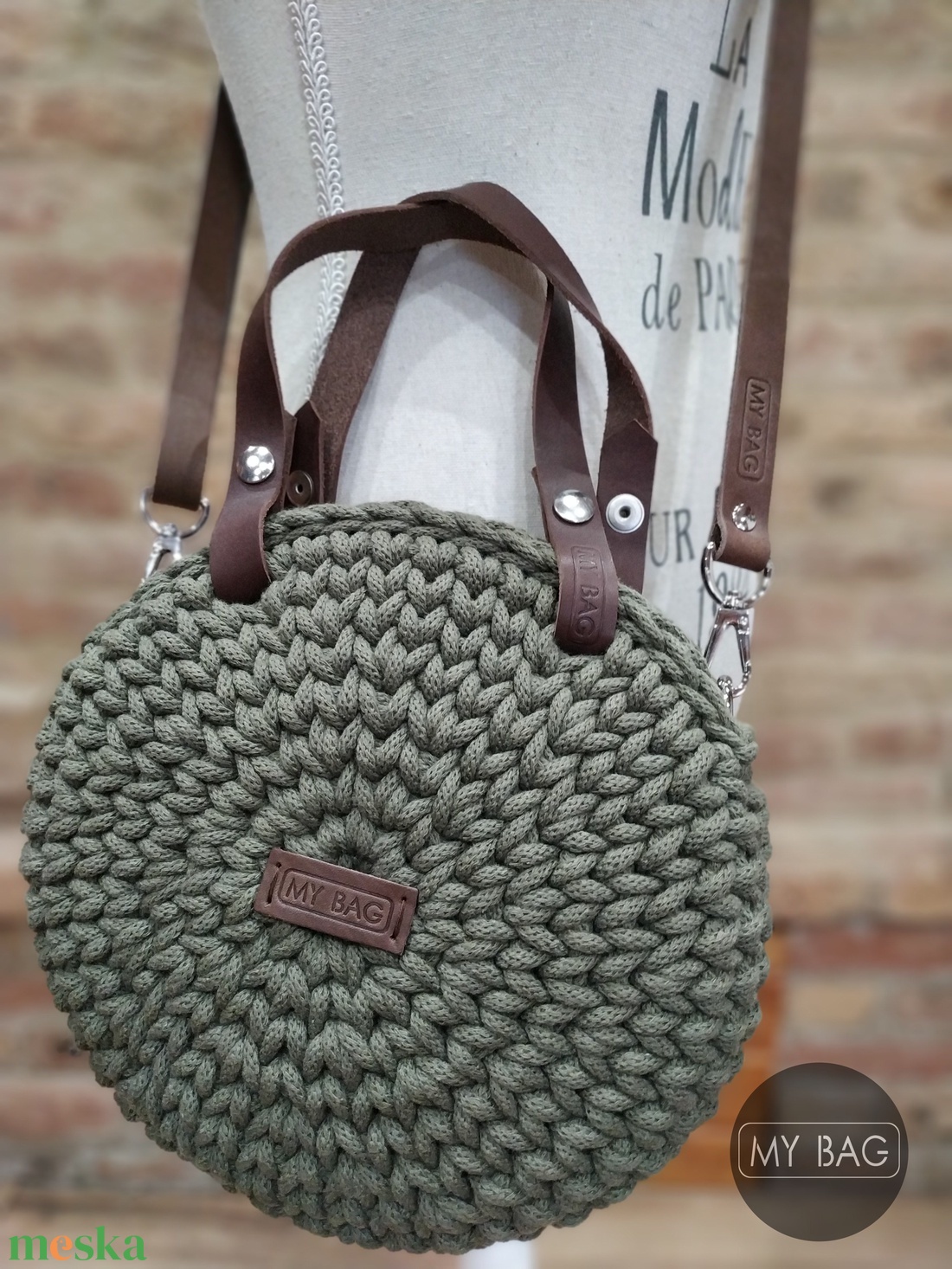 Horgolt női körtáska - MINI - Crossbody - OLIVAZÖLD - táska & tok - kézitáska & válltáska - vállon átvethető táska - Meska.hu Horgolt női körtáska - MINI - Crossbody - OLIVAZÖLD - táska & tok - kézitáska & válltáska - vállon átvethető táska - Meska.hu
