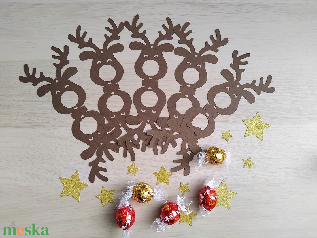 Rénszarvas formájú bonbontartó - diy (csináld magad) - egységcsomag - Meska.hu Rénszarvas formájú bonbontartó - diy (csináld magad) - egységcsomag - Meska.hu
