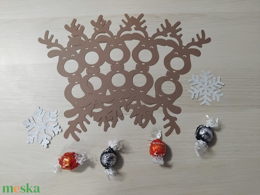 Rénszarvas formájú bonbontartó - diy (csináld magad) - egységcsomag - Meska.hu Rénszarvas formájú bonbontartó - diy (csináld magad) - egységcsomag - Meska.hu