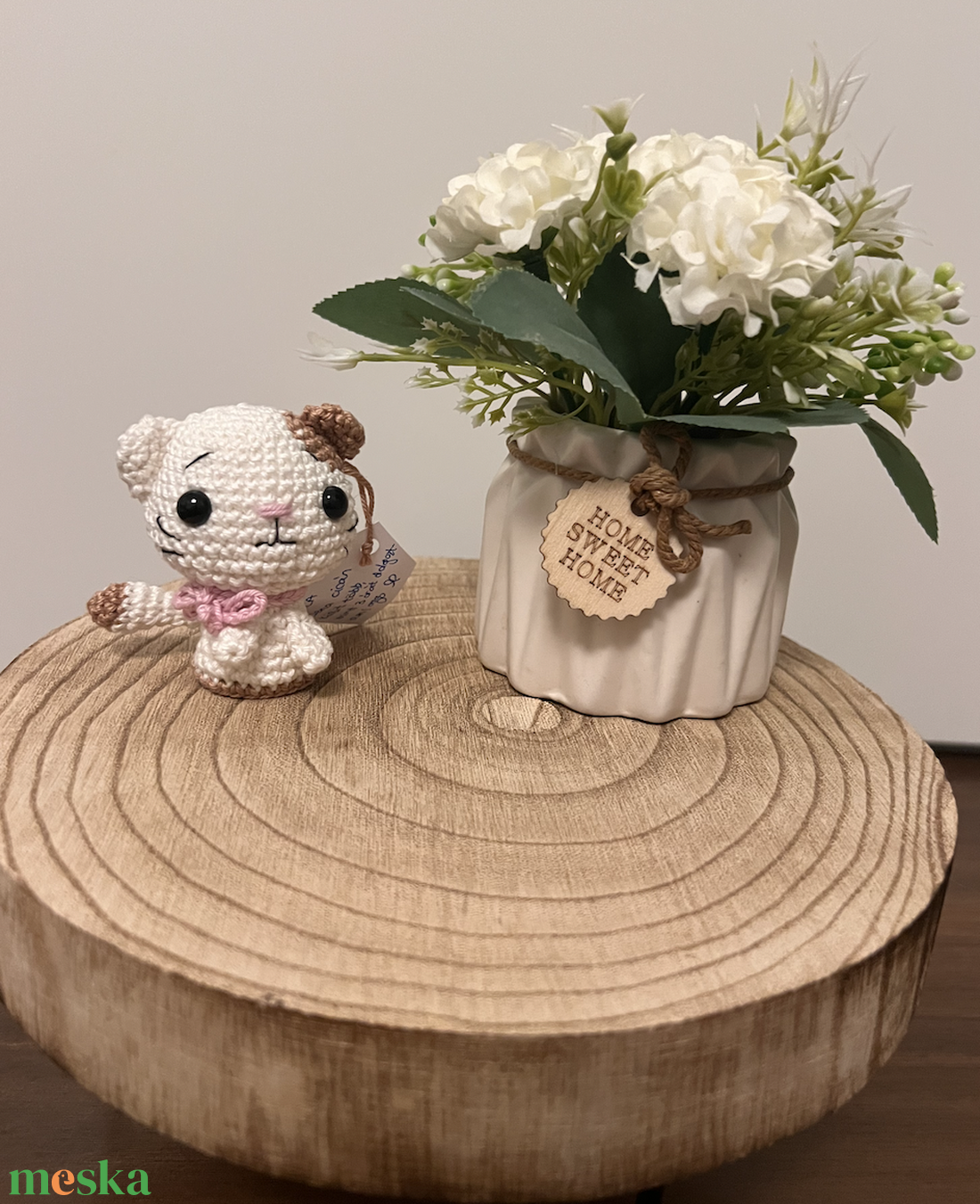 Horgolt cica - játék & sport - plüssállat & játékfigura - cica - Meska.hu