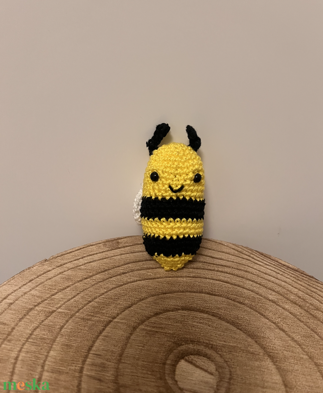 Horgolt méhecske - játék & sport - plüssállat & játékfigura - méhecske - Meska.hu