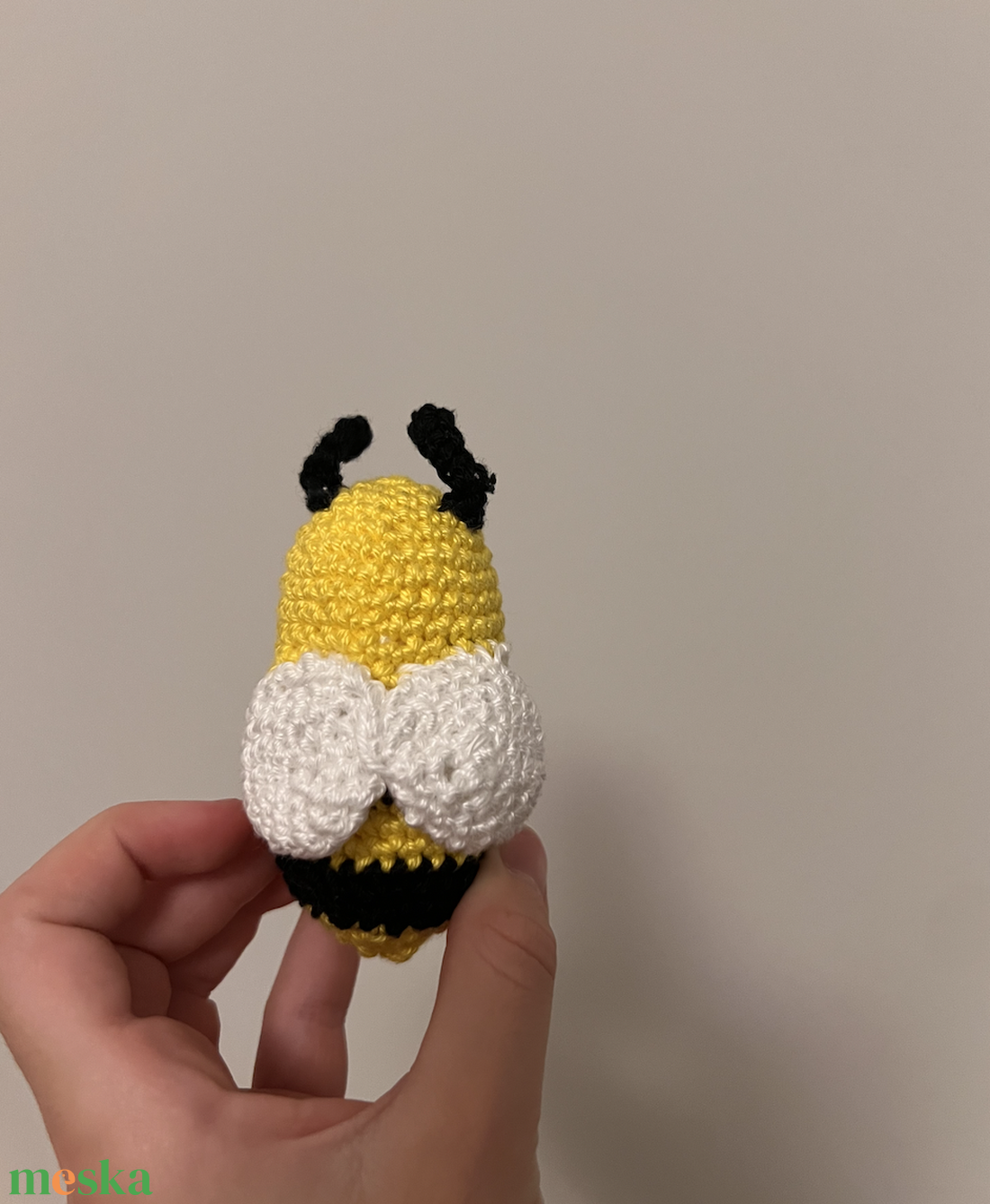 Horgolt méhecske - játék & sport - plüssállat & játékfigura - méhecske - Meska.hu