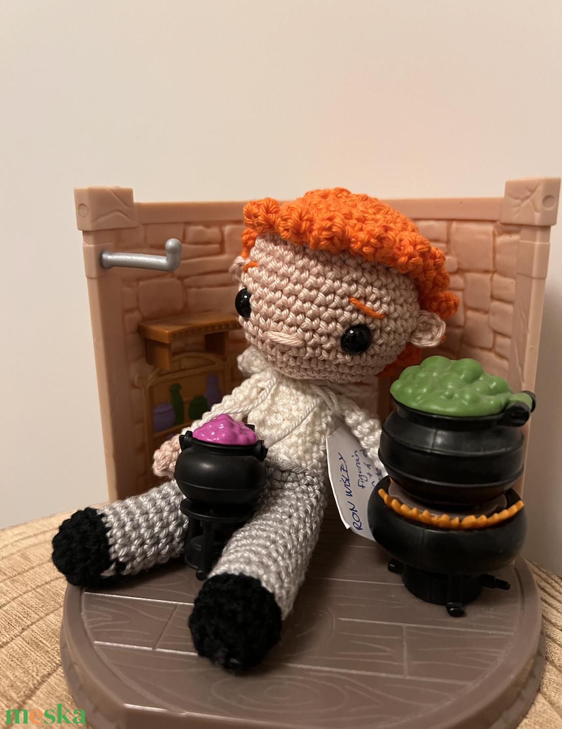 Horgolt Ron baba a Harry Potterből - játék & sport - plüssállat & játékfigura - ember - Meska.hu