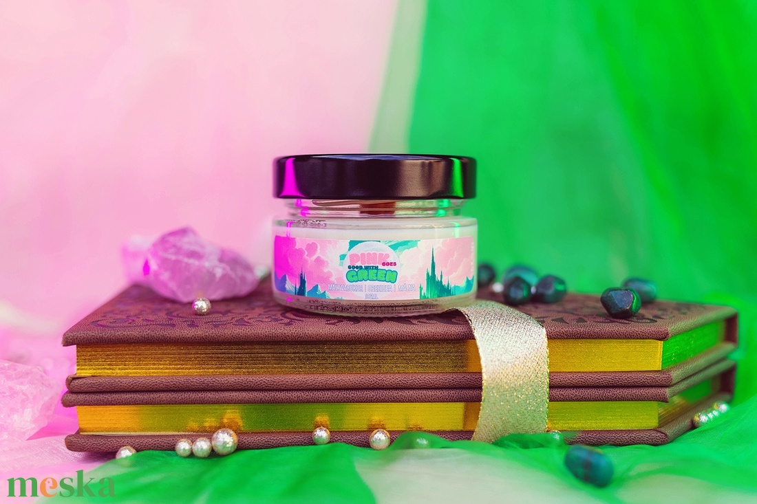 Pink goes good with green szójaviasz illatgyertya - otthon & életmód - gyertya, illat, aroma - gyertya - Meska.hu Pink goes good with green szójaviasz illatgyertya - otthon & életmód - gyertya, illat, aroma - gyertya - Meska.hu
