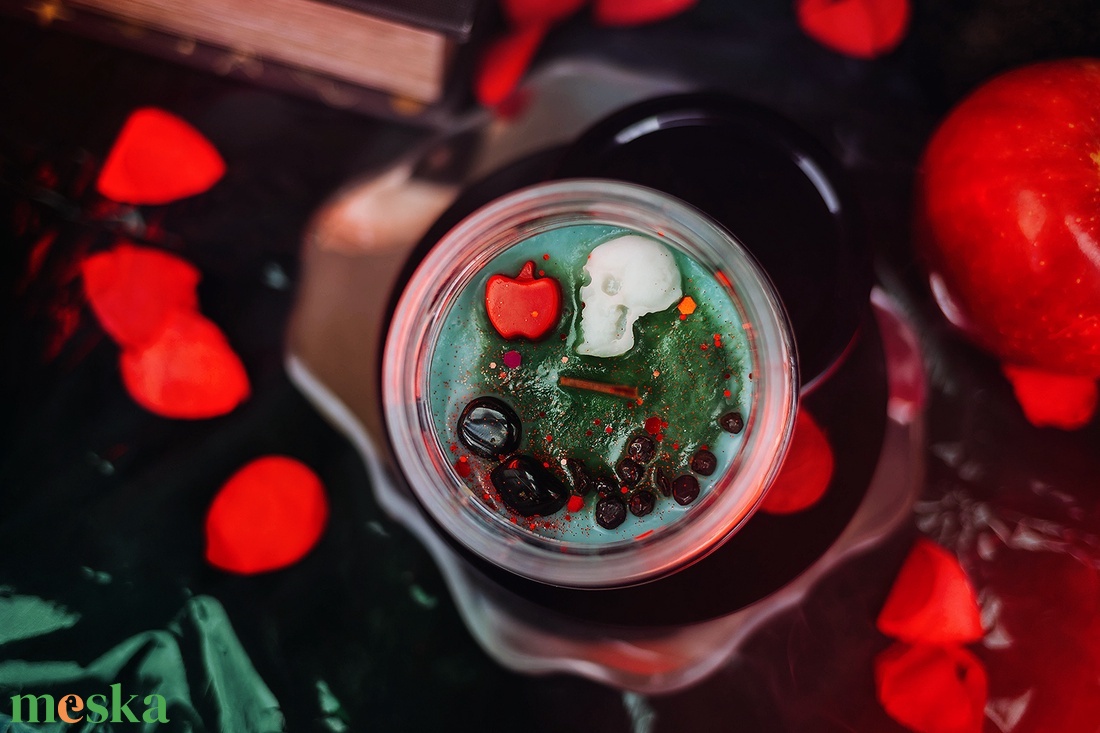 Crimson Curse szójaviasz illatgyertya - otthon & életmód - gyertya, illat, aroma - gyertya - Meska.hu