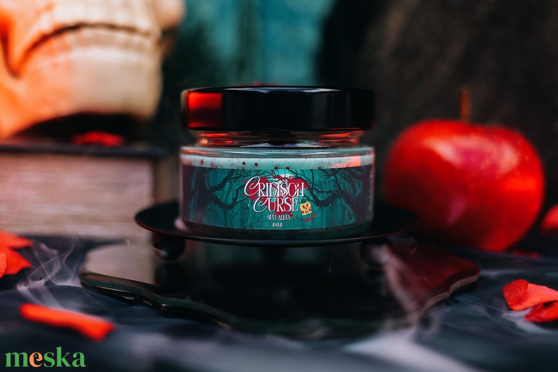 Crimson Curse szójaviasz illatgyertya - otthon & életmód - gyertya, illat, aroma - gyertya - Meska.hu