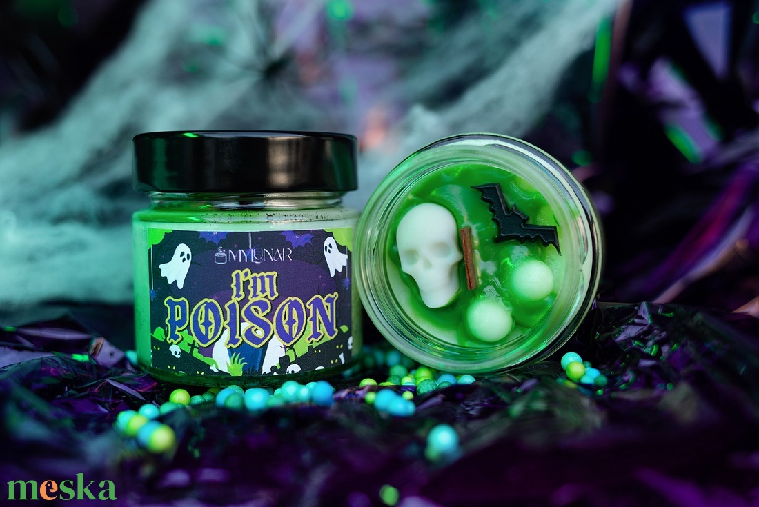 I'm Poison szójaviasz illatgyertya - otthon & életmód - gyertya, illat, aroma - gyertya - Meska.hu I'm Poison szójaviasz illatgyertya - otthon & életmód - gyertya, illat, aroma - gyertya - Meska.hu