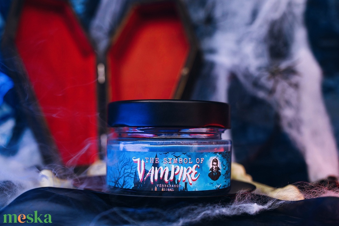 The Symbol of the Vampire szójaviasz illatgyertya - otthon & életmód - gyertya, illat, aroma - gyertya - Meska.hu