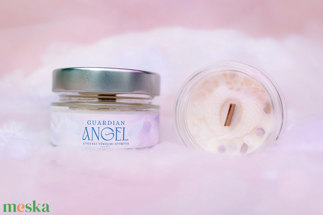Guardian Angel szójaviasz illatgyertya - otthon & életmód - gyertya, illat, aroma - gyertya - Meska.hu