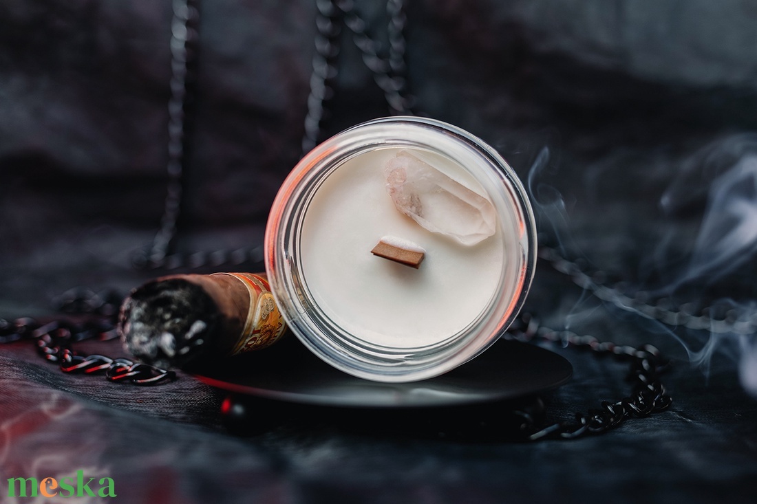 Anti Smoke szójaviasz illatgyertya - otthon & életmód - gyertya, illat, aroma - gyertya - Meska.hu