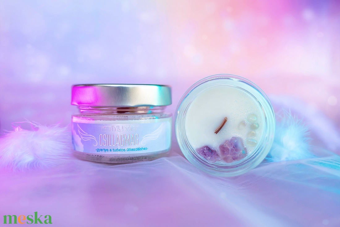 Csillagmag szójaviasz illatgyertya - otthon & életmód - gyertya, illat, aroma - gyertya - Meska.hu