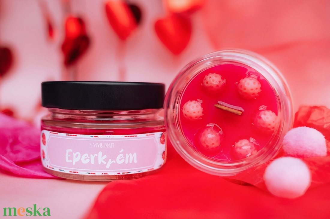 Eperk(r)ém szójaviasz illatgyertya - otthon & életmód - gyertya, illat, aroma - gyertya - Meska.hu