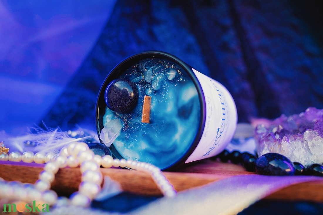 Nocturna szójaviasz illatgyertya - otthon & életmód - gyertya, illat, aroma - gyertya - Meska.hu