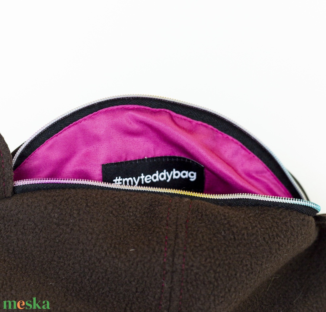 Barna teddybag - táska & tok - variálható táska - Meska.hu