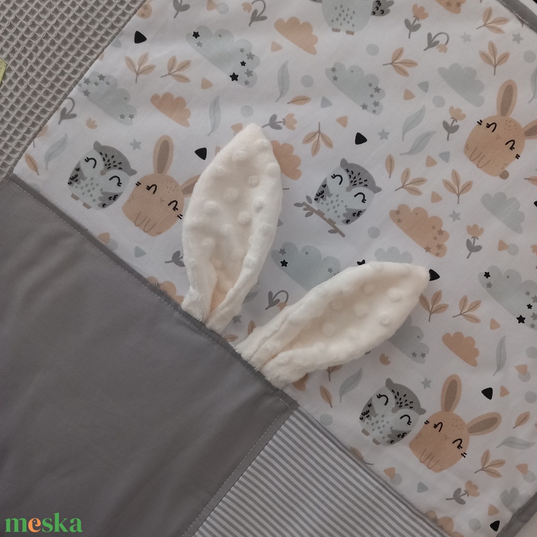 Papírsárkányos fejlesztő játszószőnyeg - baba - mama - baba játékok - játszószőnyeg - Meska.hu