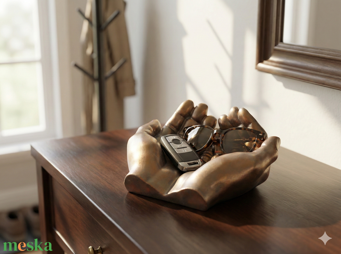 Sokoldalú kézformájú dísz - otthon & életmód - dekoráció - asztal és polc dekoráció - asztaldísz - Meska.hu