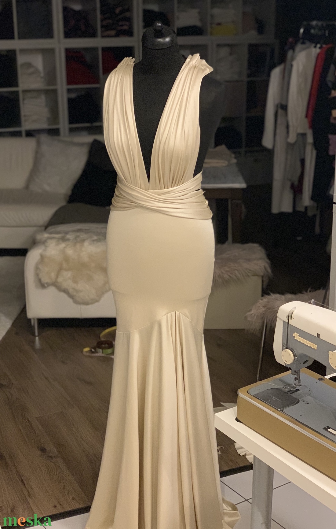 Esküvői-nagyestélyi ruha - esküvő - ruha - menyasszonyi ruha - Meska.hu