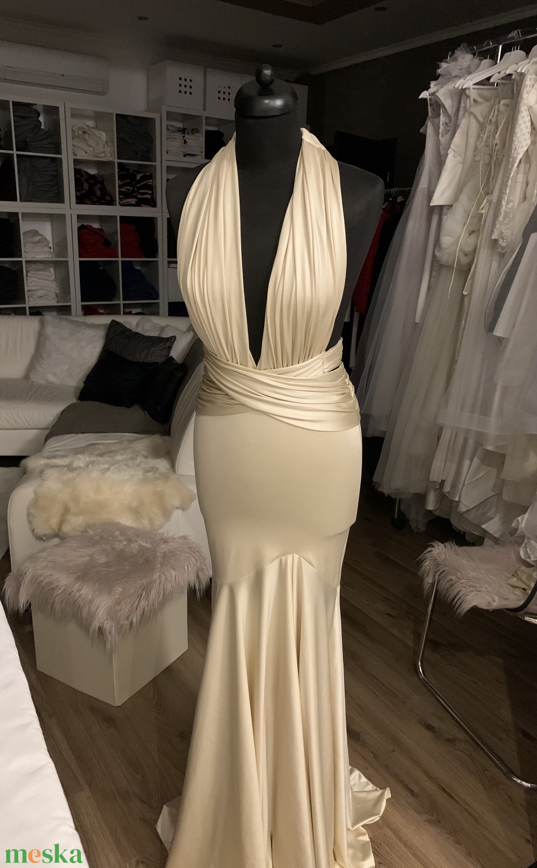 Esküvői-nagyestélyi ruha - esküvő - ruha - menyasszonyi ruha - Meska.hu