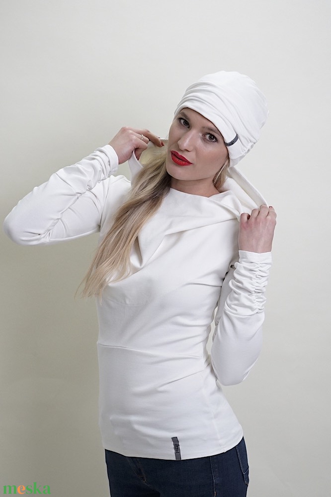 Női sapka - ruha & divat - sál, sapka, kendő - fejpánt - Meska.hu