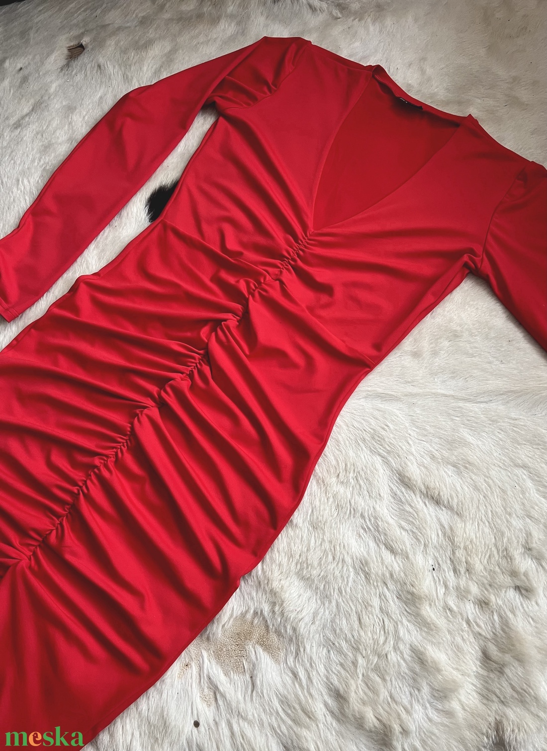 Piros szexi ruha - ruha & divat - női ruha - ruha - Meska.hu