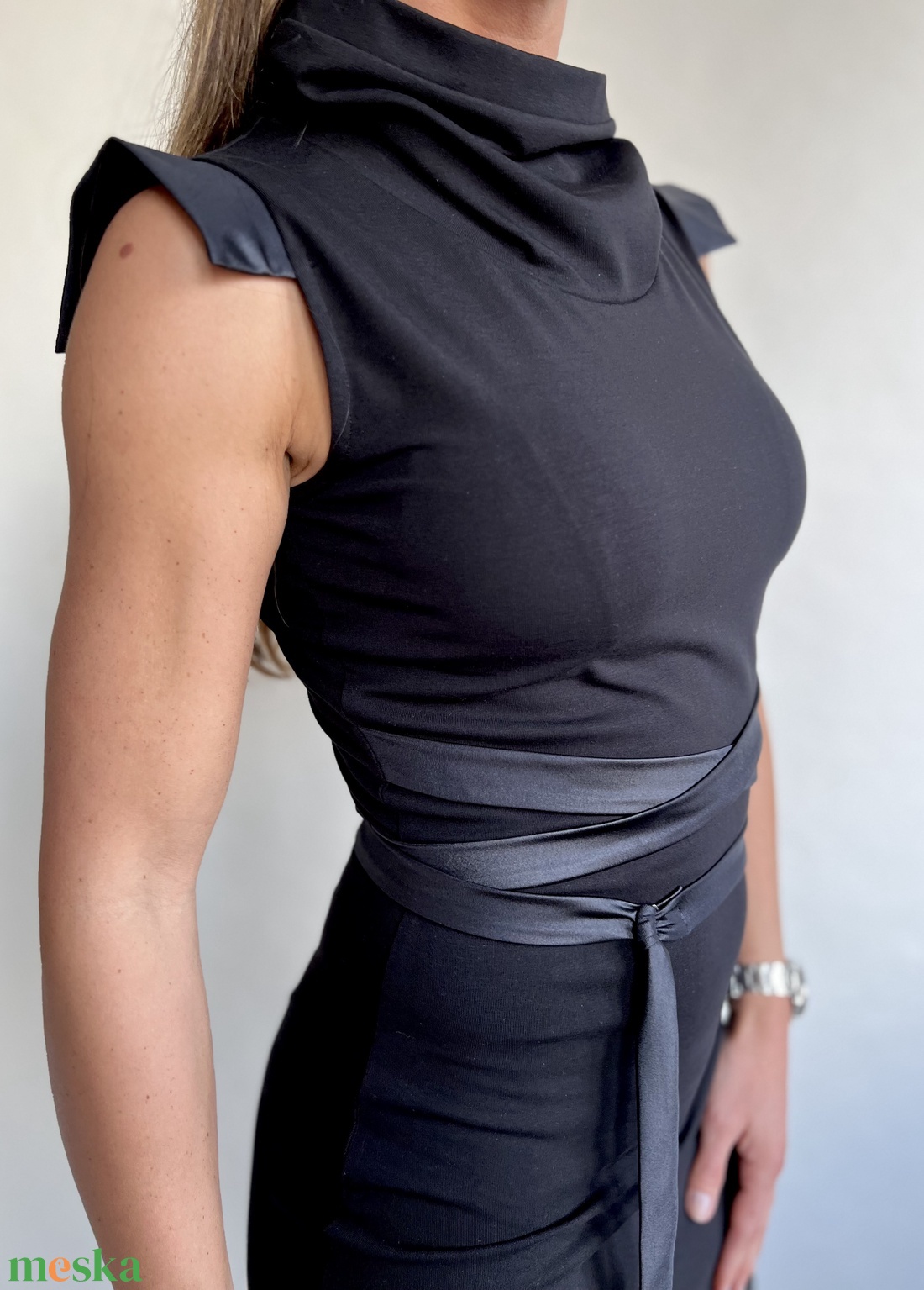  Fekete női ruha  - ruha & divat - női ruha - ruha - Meska.hu