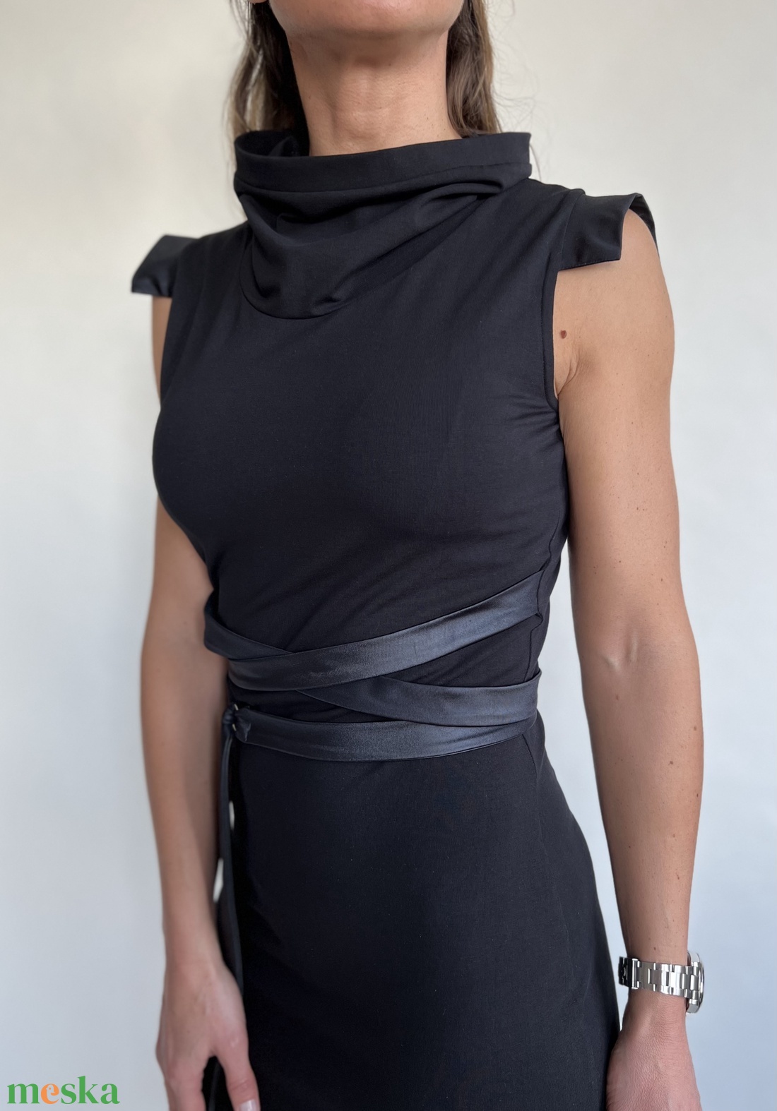  Fekete női ruha  - ruha & divat - női ruha - ruha - Meska.hu