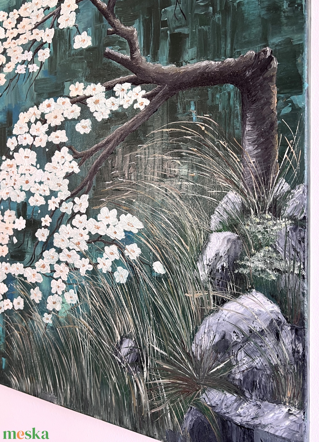 Bonsai I. � eredeti olajfestmény, Ayle Art - művészet - festmény - olajfestmény - Meska.hu