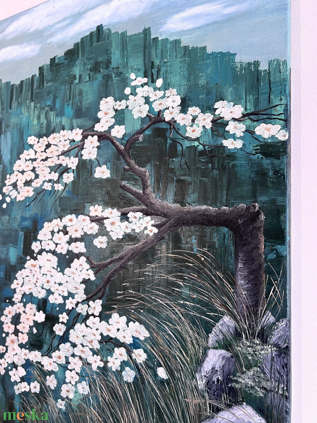 Bonsai I. � eredeti olajfestmény, Ayle Art - művészet - festmény - olajfestmény - Meska.hu