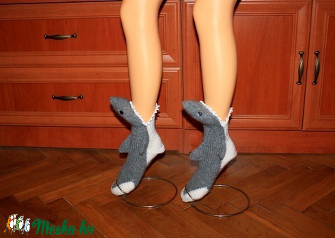Cápa zokni -  - Meska.hu