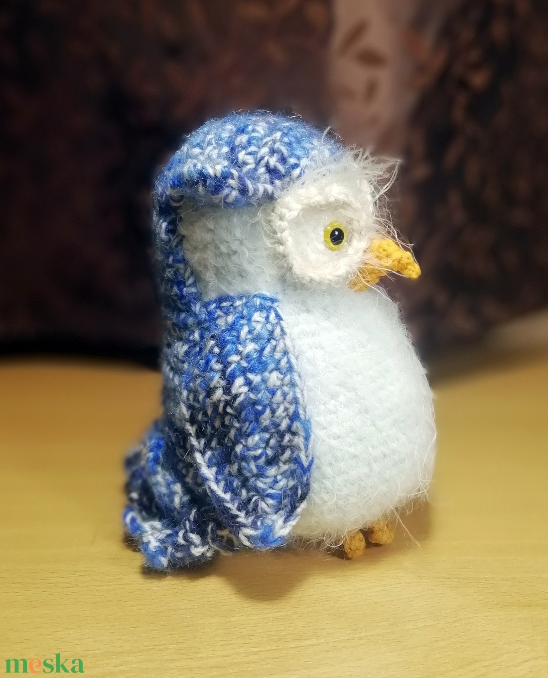 Horgolt bagoly - játék & sport - plüssállat & játékfigura - bagoly - Meska.hu