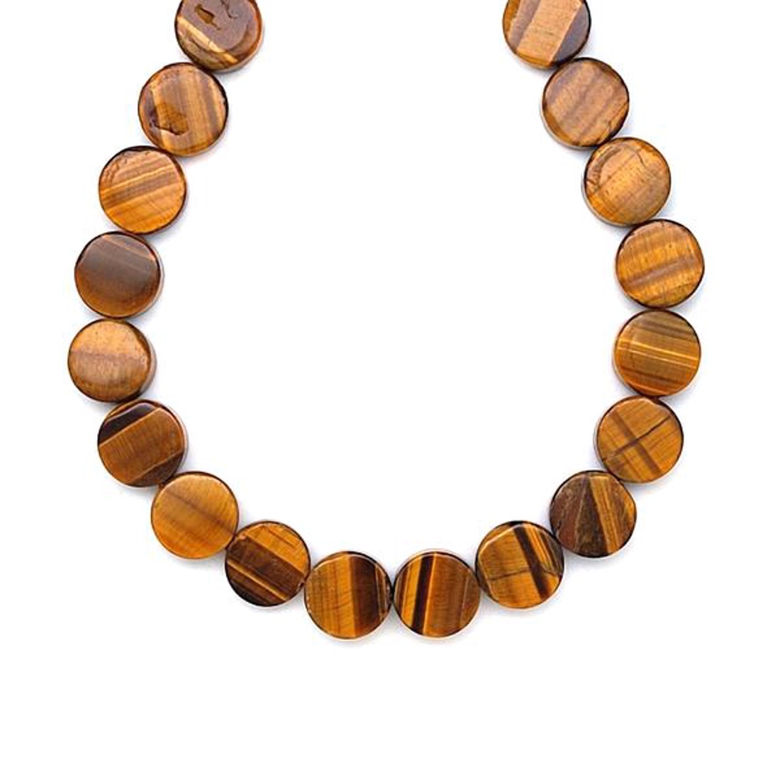 Tigrisszem korong 10x4-5mm � ékszerkészítő alapanyag (füzér) - kellékek & szerszámok - ásvány alapanyag - ásványfüzér - Meska.hu