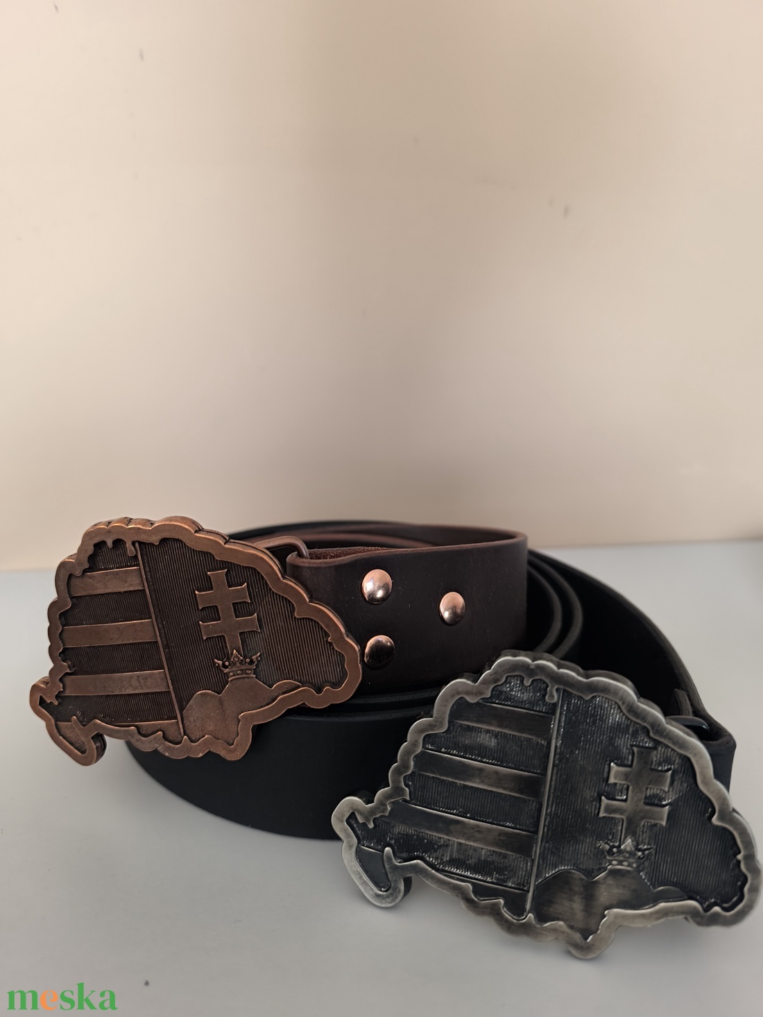 Western csatos öv. - ruha & divat - öv & övcsat - öv - Meska.hu