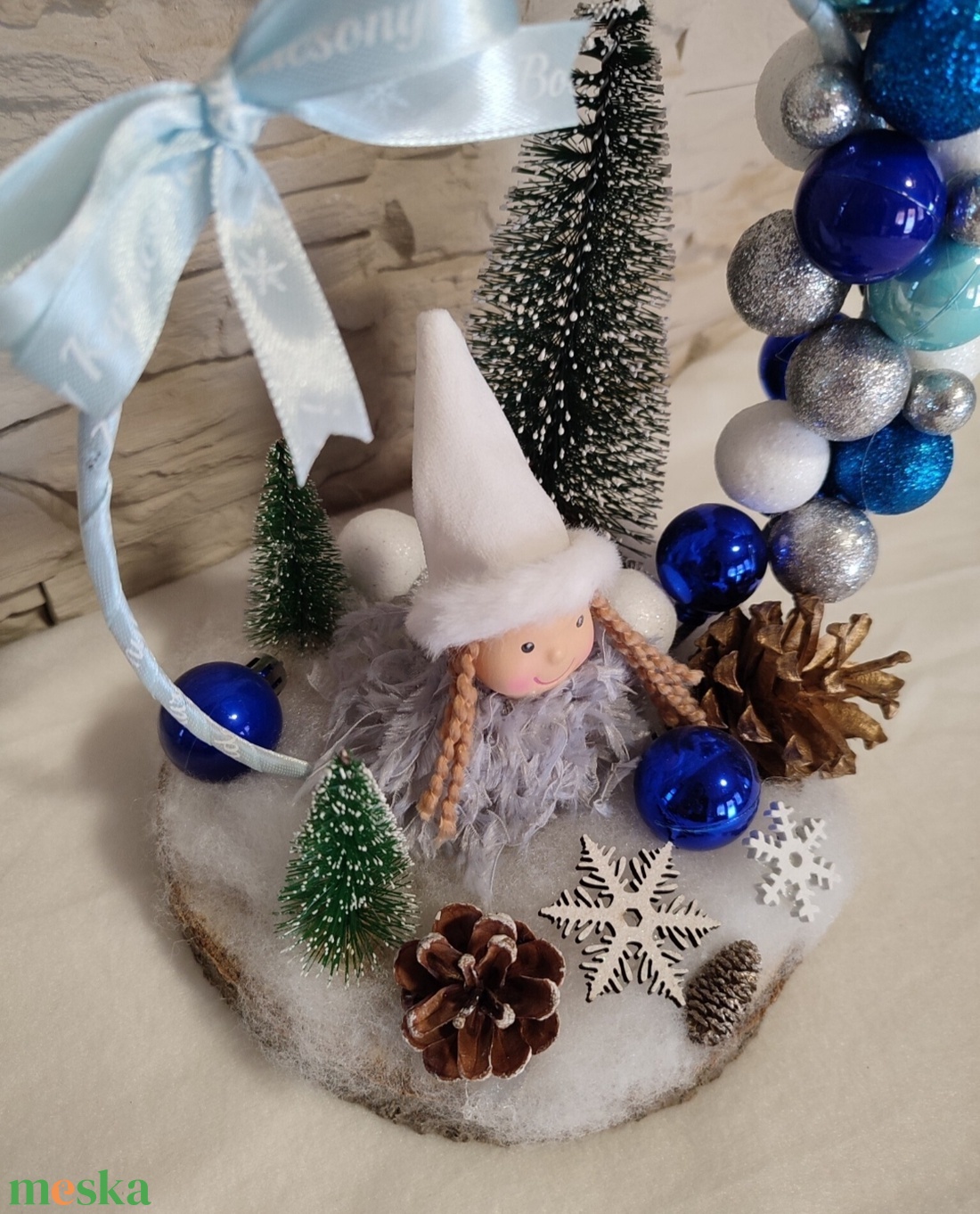 Karácsonyi karikás asztal dísz - karácsony - adventi díszek - adventi asztaldísz - Meska.hu Karácsonyi karikás asztal dísz - karácsony - adventi díszek - adventi asztaldísz - Meska.hu