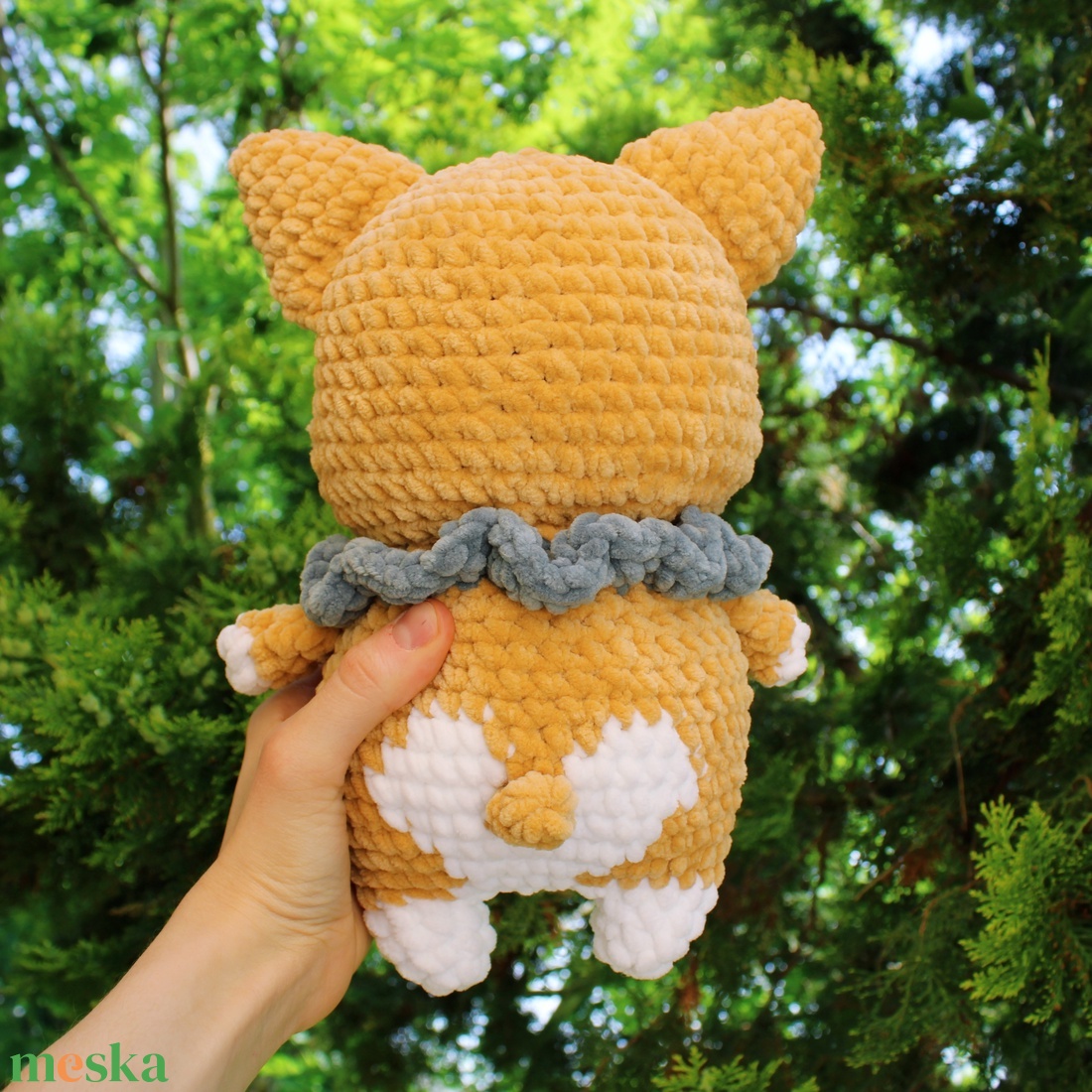 Horgolt corgi plüss - játék & sport - plüssállat & játékfigura - kutya - Meska.hu Horgolt corgi plüss - játék & sport - plüssállat & játékfigura - kutya - Meska.hu
