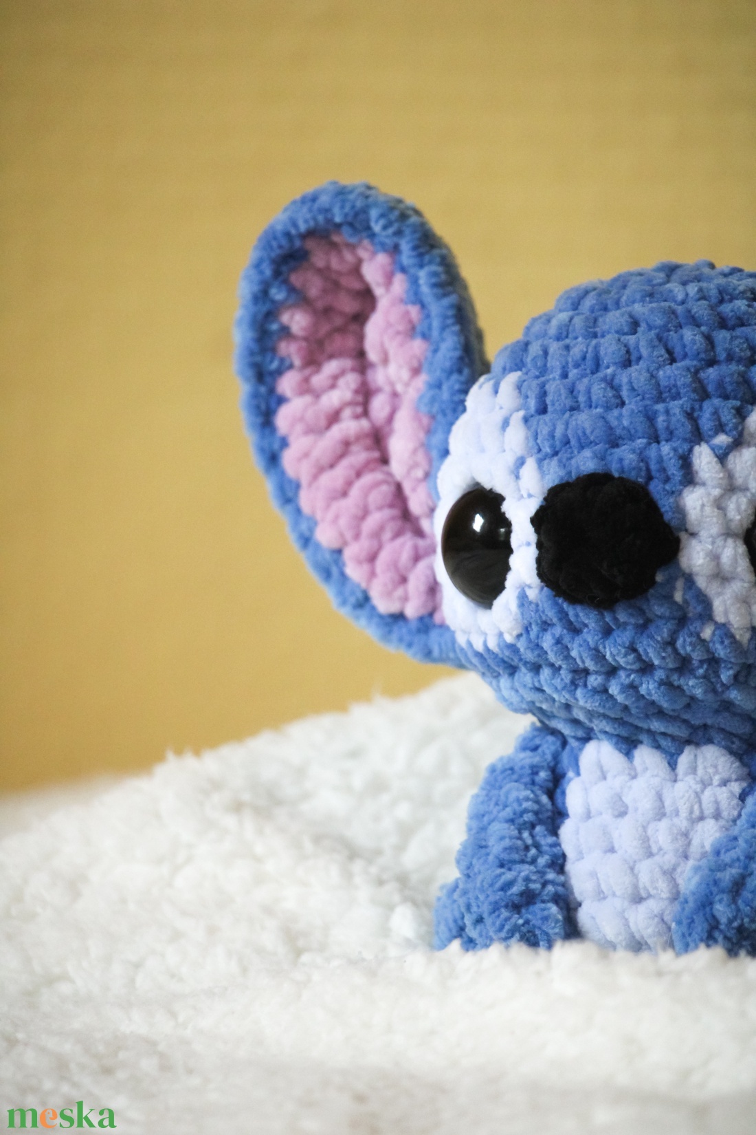 Horgolt Stitch plüss - játék & sport - plüssállat & játékfigura - más figura - Meska.hu Horgolt Stitch plüss - játék & sport - plüssállat & játékfigura - más figura - Meska.hu