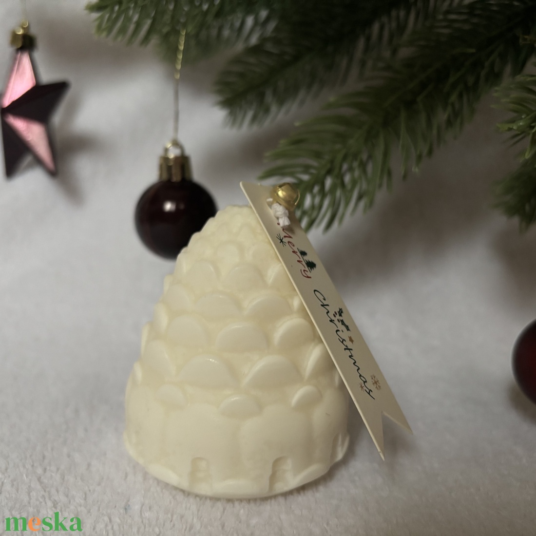 Varázstoboz  kézműves toboz gyertya - karácsony - karácsonyi lakásdekoráció - karácsonyi illatgyertya, mécses - Meska.hu