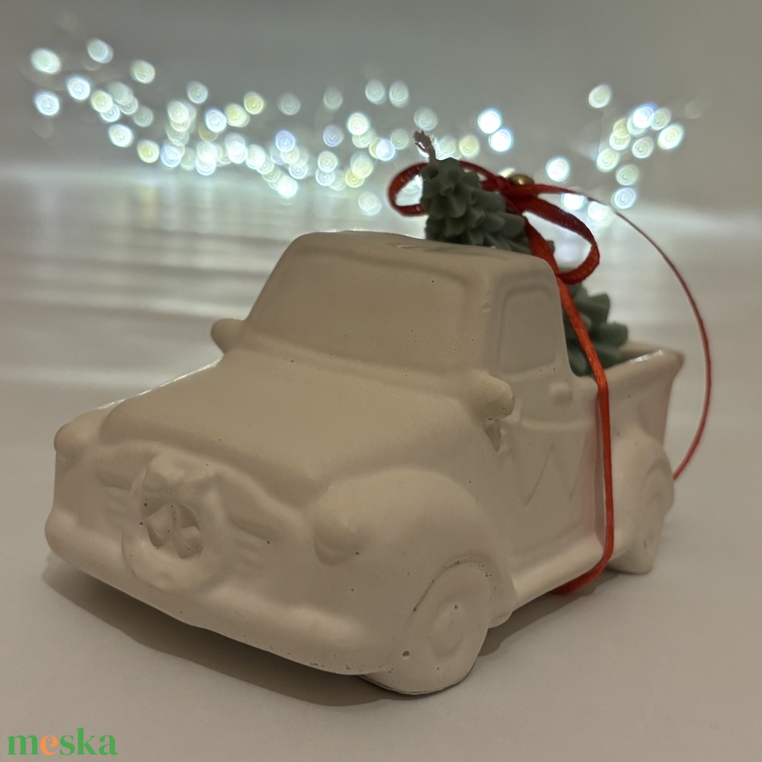 Hazaviszi a karácsonyt  - karácsony - karácsonyi lakásdekoráció - karácsonyi illatgyertya, mécses - Meska.hu