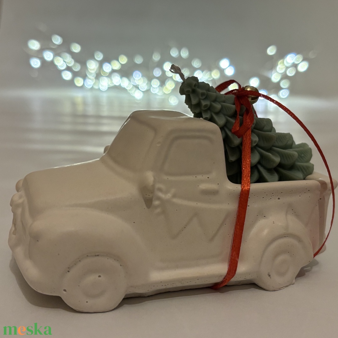 Hazaviszi a karácsonyt  - karácsony - karácsonyi lakásdekoráció - karácsonyi illatgyertya, mécses - Meska.hu