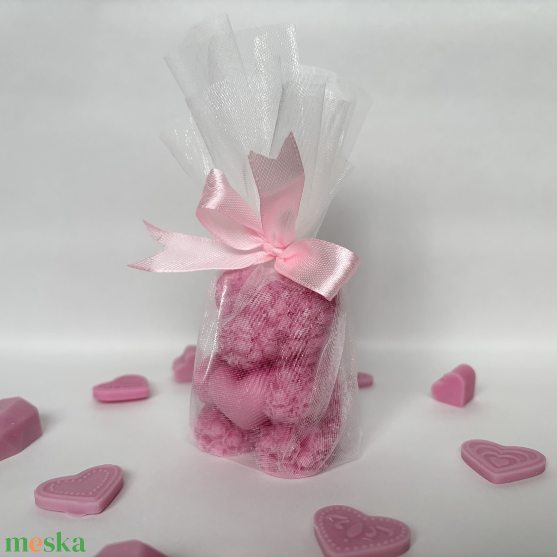 Rózsamaci gyertya � romantikus, kézzel készült ajándék  - otthon & életmód - gyertya, illat, aroma - gyertya - Meska.hu