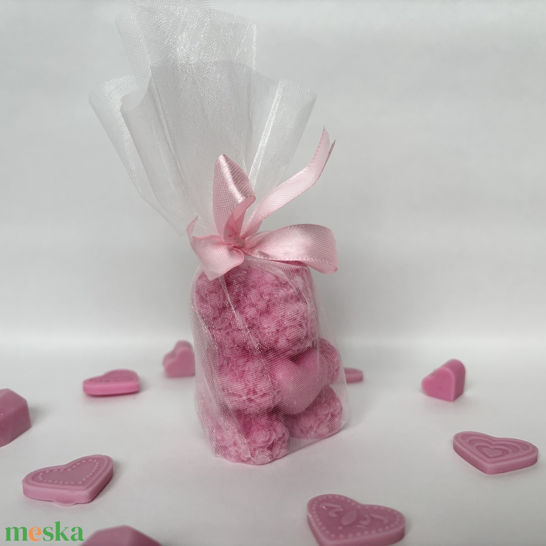 Rózsamaci gyertya � romantikus, kézzel készült ajándék  - otthon & életmód - gyertya, illat, aroma - gyertya - Meska.hu