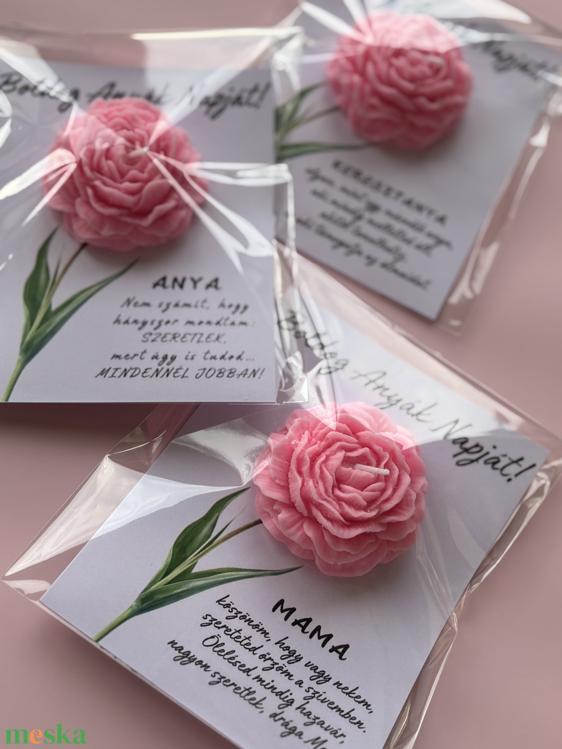 Anyák Napi Gyertya - otthon & életmód - gyertya, illat, aroma - gyertya - Meska.hu