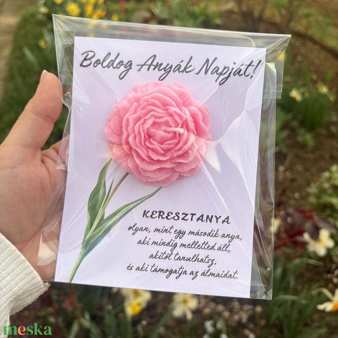 Anyák Napi Gyertya - otthon & életmód - gyertya, illat, aroma - gyertya - Meska.hu