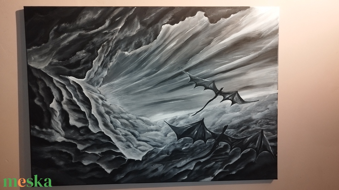 A Szabadulás Hangja akril festmény - művészet - festmény - akril - Meska.hu