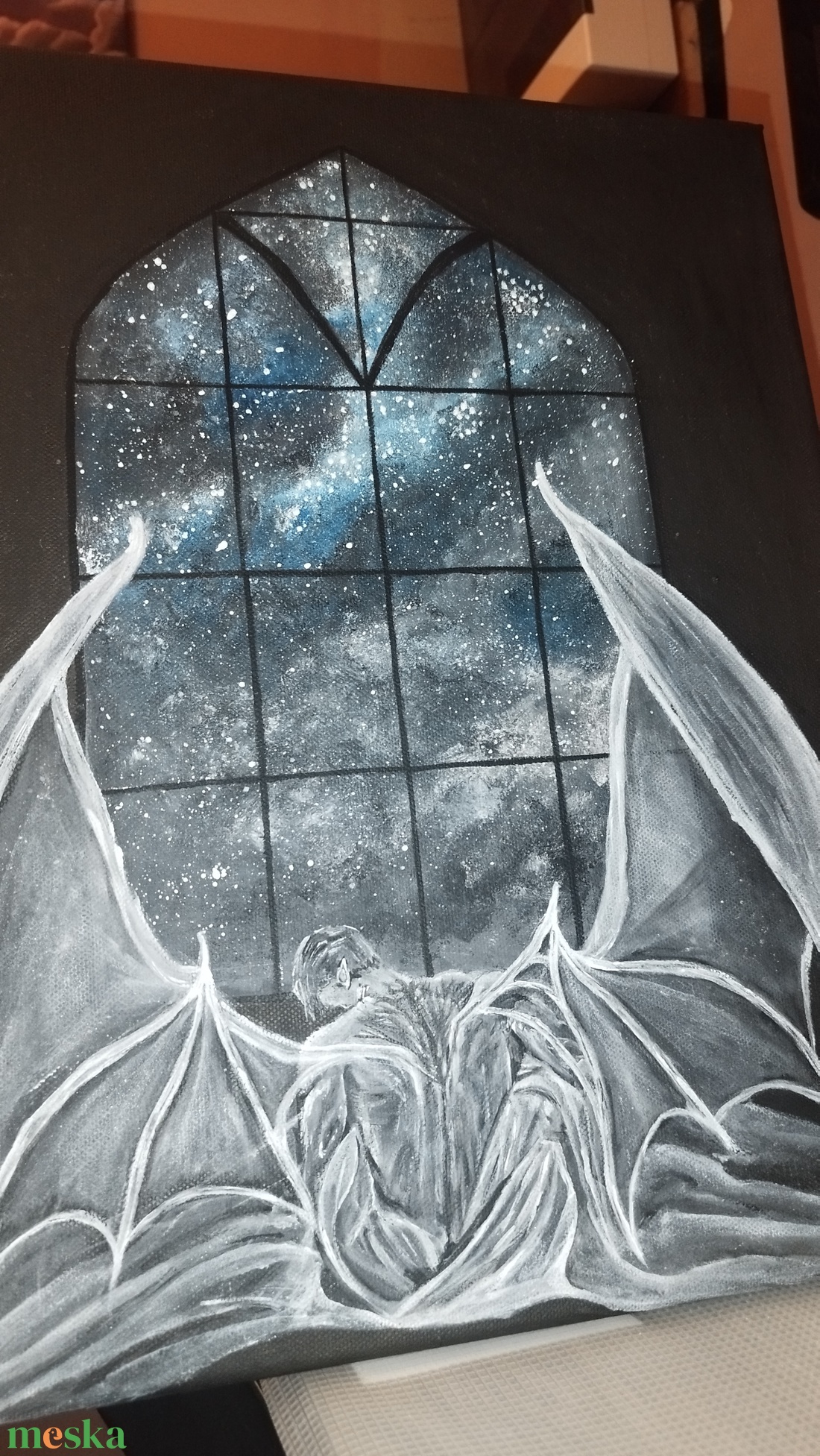 A lény akril festmény - művészet - festmény - akril - Meska.hu