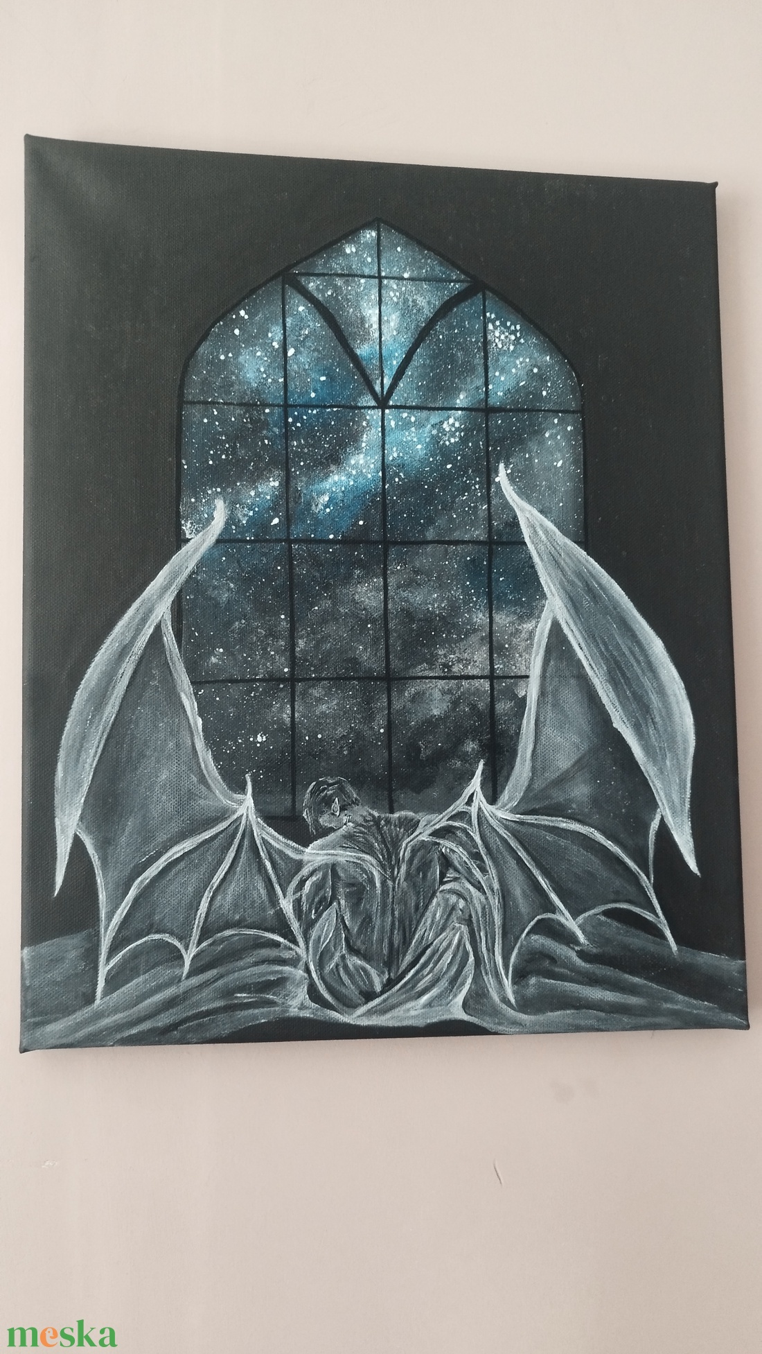 A lény akril festmény - művészet - festmény - akril - Meska.hu