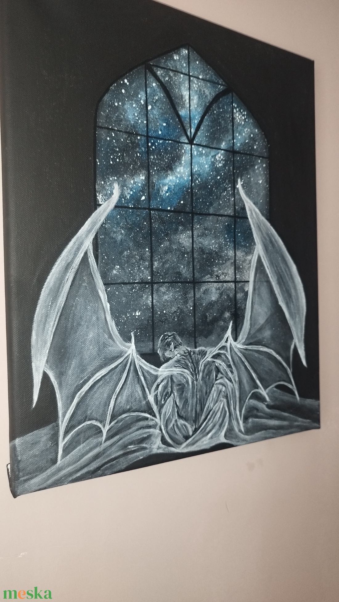 A lény akril festmény - művészet - festmény - akril - Meska.hu